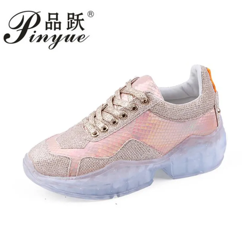 

Designer Glitter Rhinestone Sneakers Women Platform Sneakers 2019 Basket femme Women Sneaker Casual Shoes Woman chaussures femme