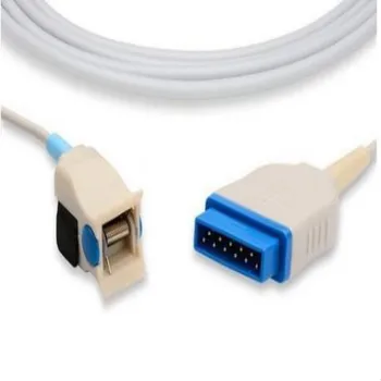 

Compatible for GE Marquette (Nellcor Oximax Module)Dash2500 11Pin Pediatric Fingerclip Spo2 Sensor Blood Oxygen Probe 9ft/3M