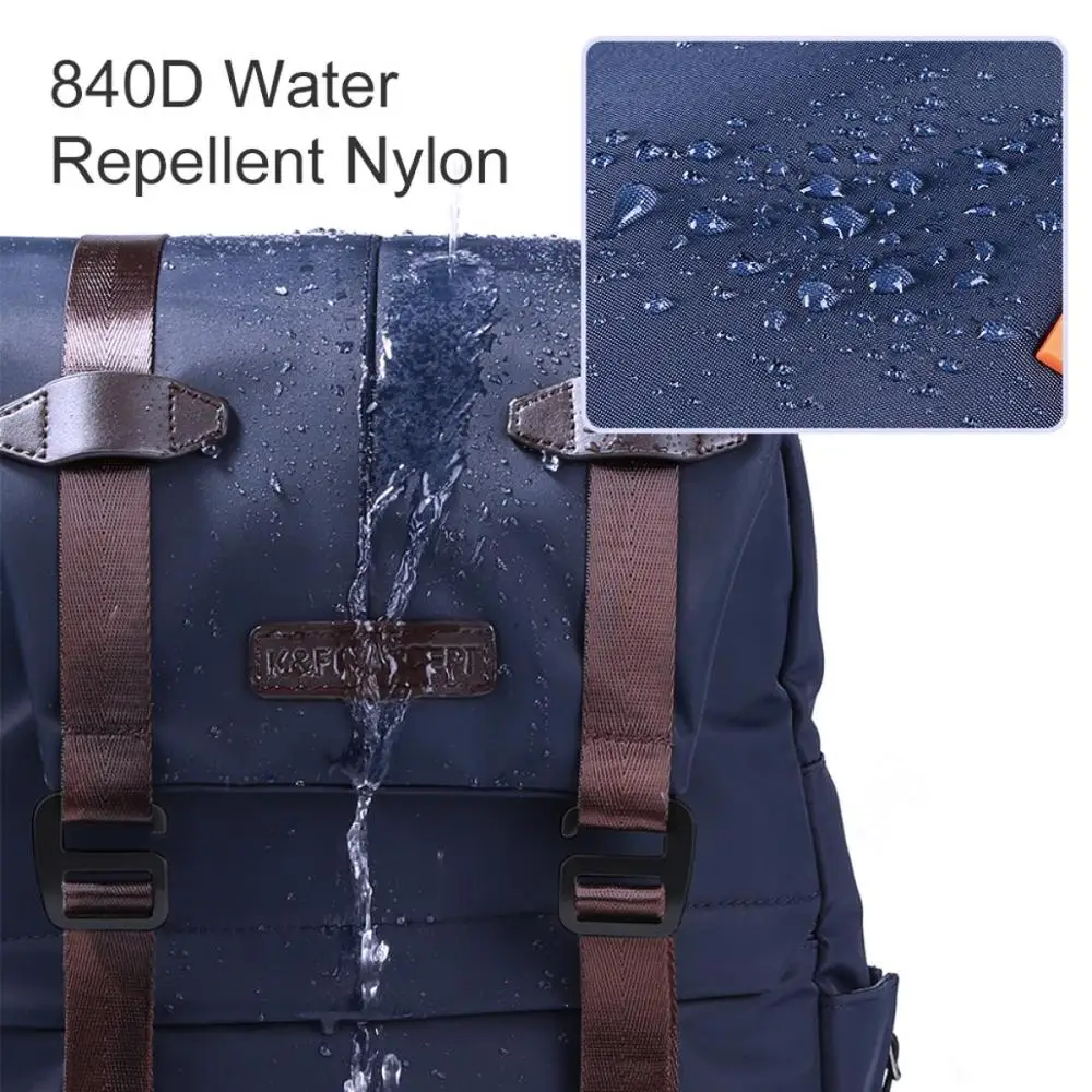  K&F CONCEPT Multifunctional DSLR Camera Travel Backpack for Outdoor Photography Waterproof 10.63*6.