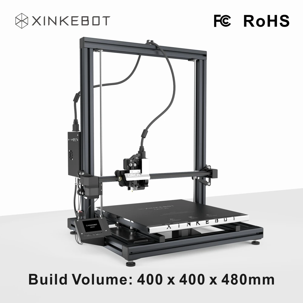 XINKEBOT Impressora i4 Big Format 3D Printer Orca2 Cygnus Double Extruder with Choice Filament