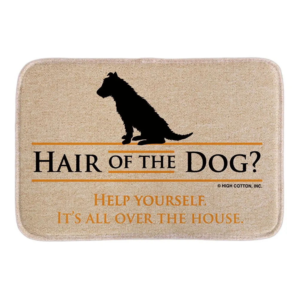 Funny Doormats With Hair Of The Dog Soft Lightness Home Decorative