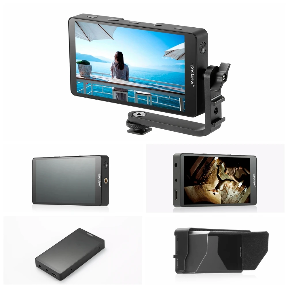 Bestview S5 5,5 дюймов 4K вход узкий экран боковой монитор для Sony Nikon Canon DSLR и ZHIYUN Crane 2/DJI RONIN S/MOZA Aircross