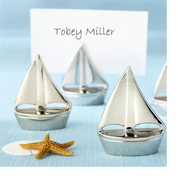 

Wedding Party Seat Clip Sailing Boat Table Name Card Clip Party Seat Holder