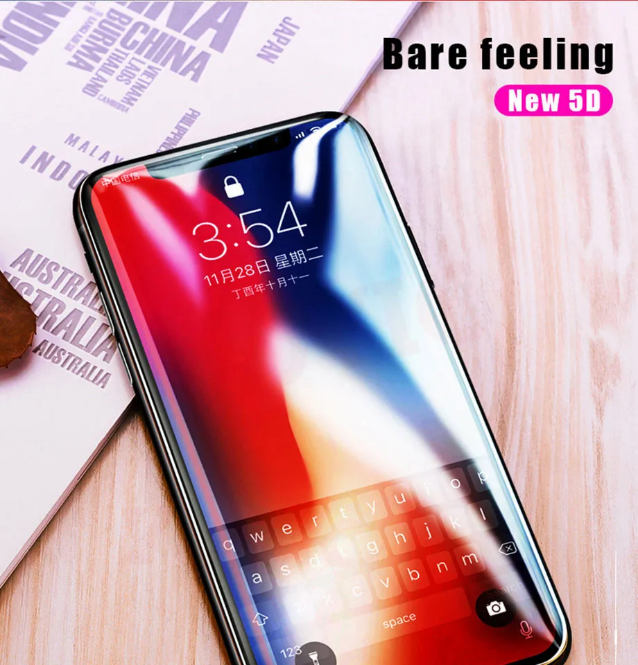 D1 For iphone 6 glass  for iphone 6s glass for iphone 7 glass for iphone 7 plus glassf for iphone 8 glass for iphone 8 plus glass for iphone x glass for iphone 5 glass for iphone 5s screen protector tempered glass