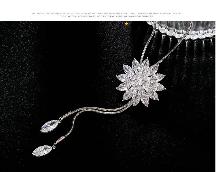 2017 New Sale Maxi Necklace Tower snowflake03