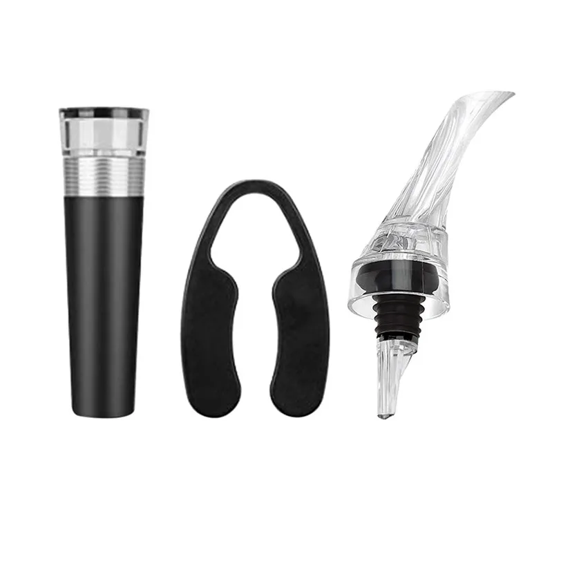 Wine Bottle Opener Red wine Pourer Air Pump Pressure Foil Cutter Vacuum