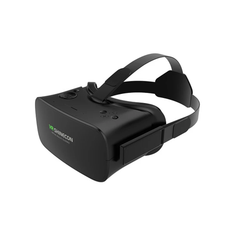 Shinecon 3D очки VR с наушниками виртуальной реальности шлем для фильмов видео игры