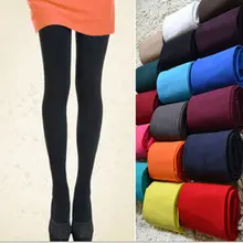 Collants épais et Sexy pour femmes, couleur bonbon, Opaque, à la mode, 120D