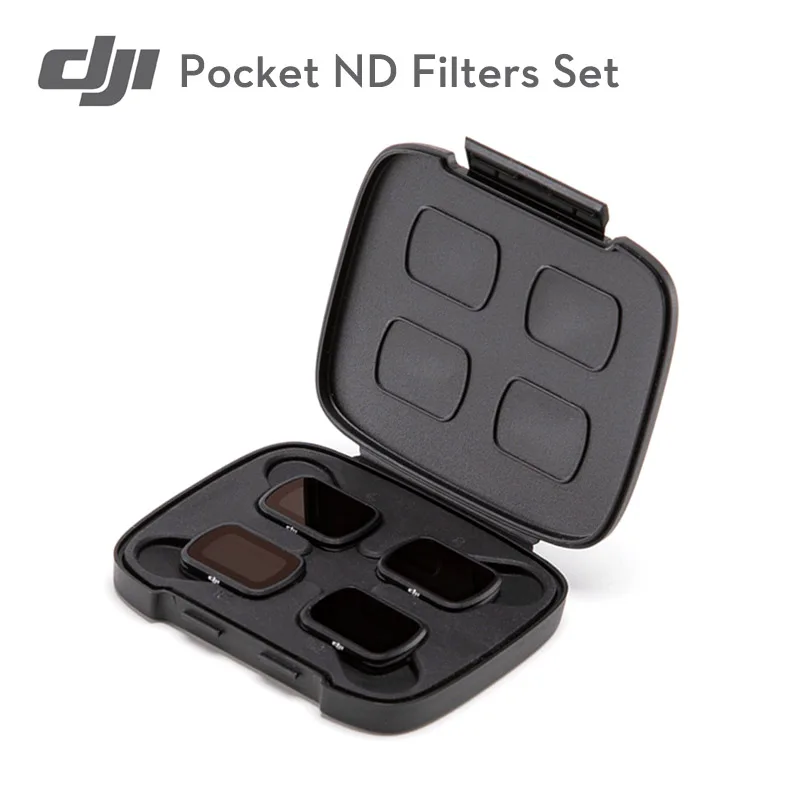 

Original DJI OSMO POCKET ND Filters Set Made specifically for DJI Osmo Pocket includes ND4, ND8, ND16, and ND32 Filters