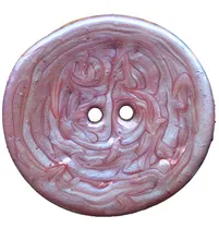 1 PCs 2 Holes Enamel Mix-color Coconut Shell Buttons Fit Sewing And Scrapbooking 63mm Decorative XP0362