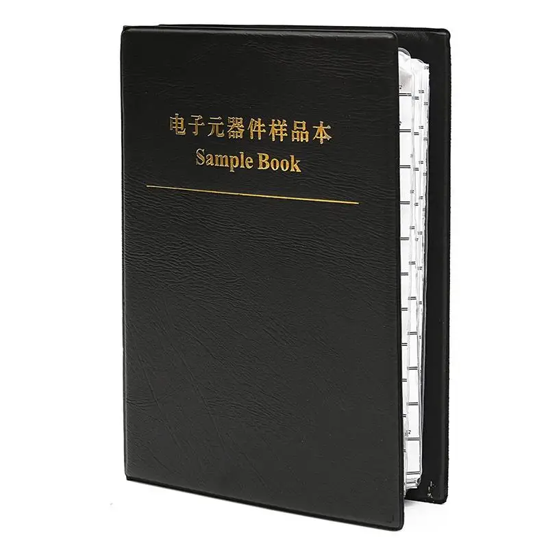 0805 SMD чип конденсаторы Ассортимент Комплект 92 значения x50 0.5pF~ 10 мкФ образец книга легко носить с собой Экономия пространства конденсатор