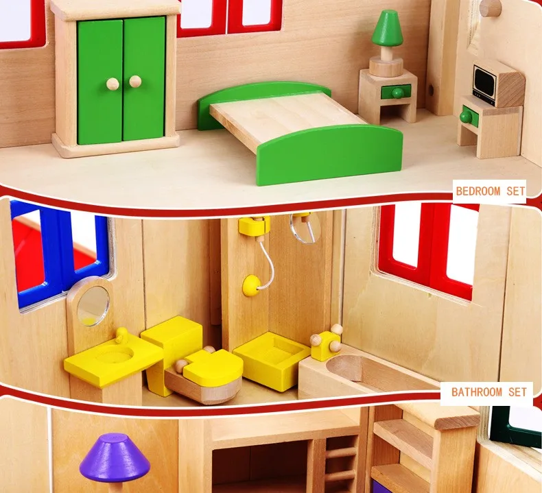 onshine wooden doll house
