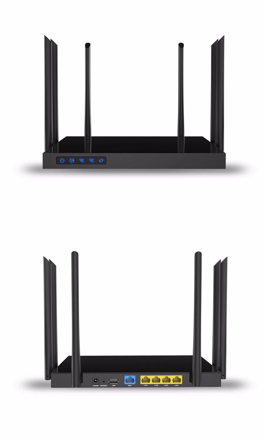 Comfast CF-WR650AC 1750 Мбит/с Беспроводной Dual Band гигабит Wi-Fi маршрутизатор 802.11ac 2,4G и 5G USB2.0 строительных AC управлять маршрутизатор