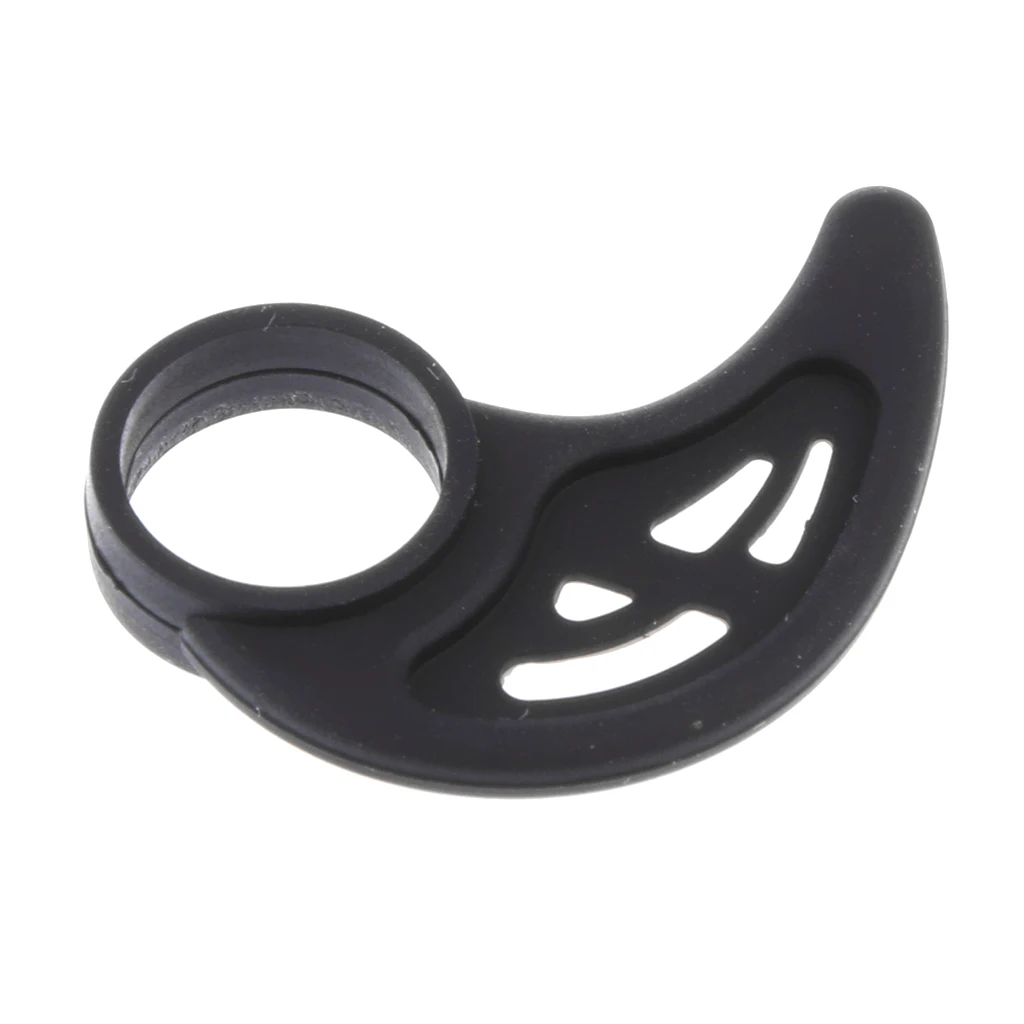 10Pcs Spare Replacement Ear Strap Horn Shaped Clip Earring for Headset Black Sweatproof Universal For All Earhook Ear Hook Loop