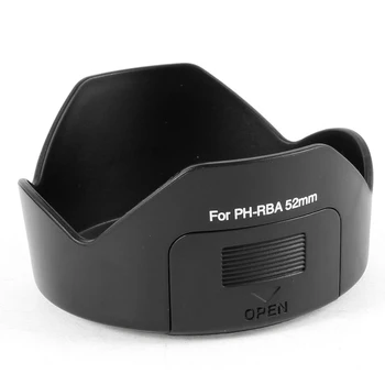 

10 X Black PH-RBA 52mm Lens Hood for Pentax SMCP-DA 18-55mm f/3.5-5.6 AL