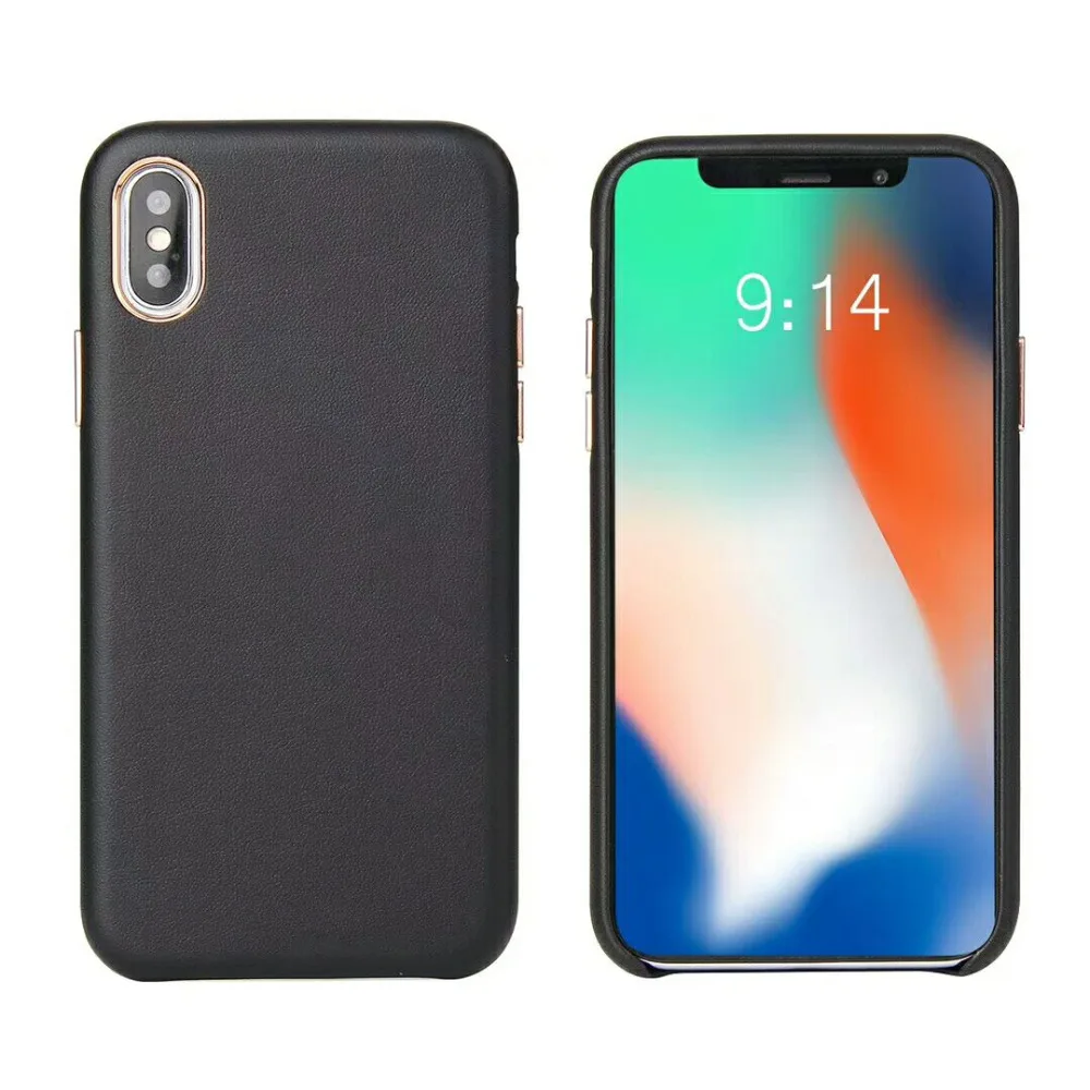 Роскошный кожаный чехол для iPhone X XS MAX XR PU задняя крышка 6 6s 7 8 Plus телефона