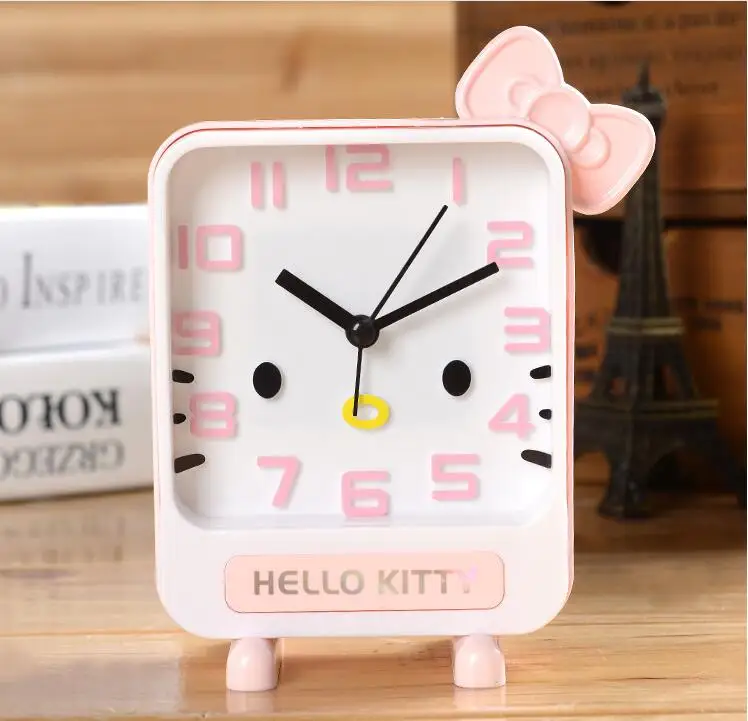 new 2019 Kawaii Alarm Clock Table Desk Clocks Birthday Gift For Kids