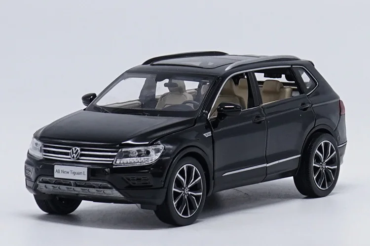 1:32 Автомобильные Игрушки из сплава высокая имитация Tiguan L открывающаяся дверь