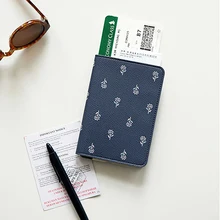 1 шт. симпатичная Обложка для паспорта канцелярские принадлежности Papeleria искусственная кожа функция визитница Корея карта сумка для путешествий Обложка для паспорта