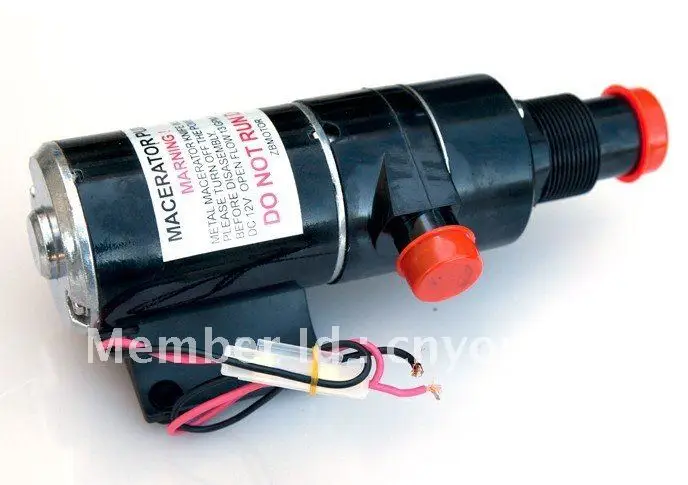 12V Macerator Water Waste Sewerage Pump 45L min 10amp