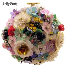 Лидер продаж, женская вечерняя сумочка, цветочный Золотой блестящий клатч для ночного клуба, кошелек, свадебная сумочка, вечерние сумки на плечо для девочек