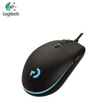 Проводная игровая мышь logitech G Pro, 12000 точек/дюйм, RGB, USB, игровая мышь, поддержка официальной проверки для игрового ноутбука, настольного компьютера