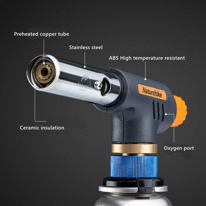 Naturehike Воздушный пистолет воспламенитель Кемпинг газовые горелки Горелка электронная зажигание медь бутан зажигалка гриль для пикника