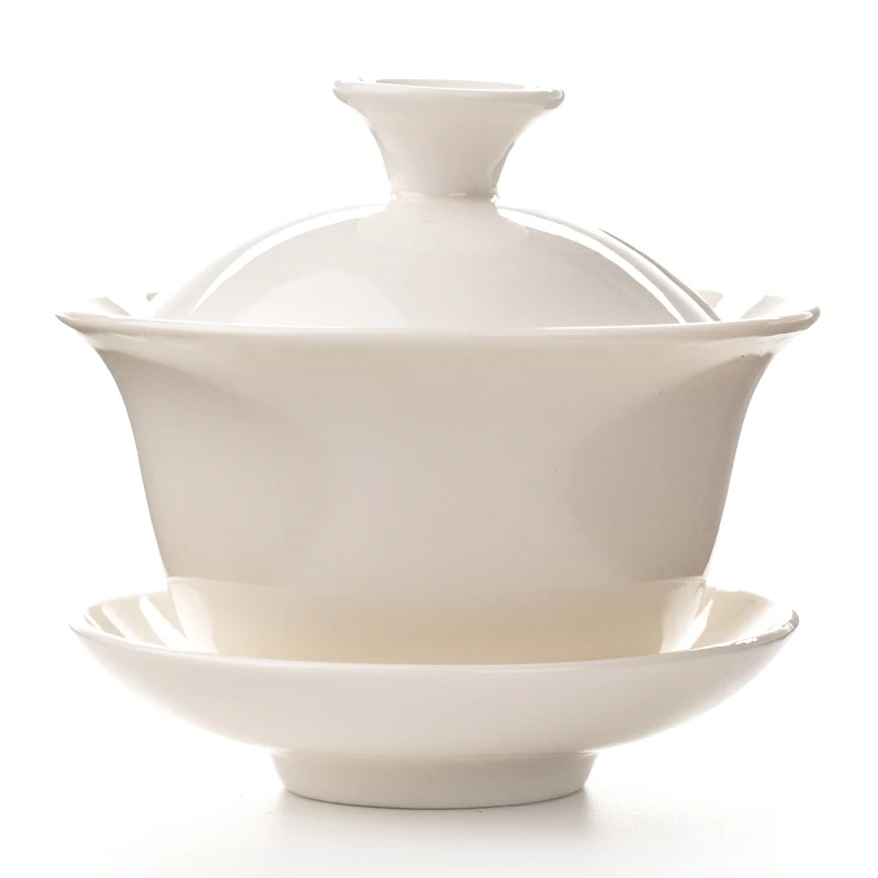 Gaiwan, чайная чашка супница Чай горшок в традиционном китайском стиле кунг-фу заварочный чайник керамическая чашка для чая фарфоровые чашки Sancai чашки Чай чашек для домашнего обихода D002 - Цвет: 8