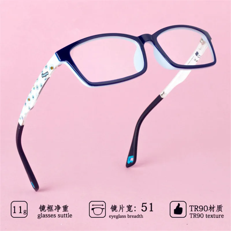 Children's Eyeglasses Lightweight Flexible Eyewear Frame Children