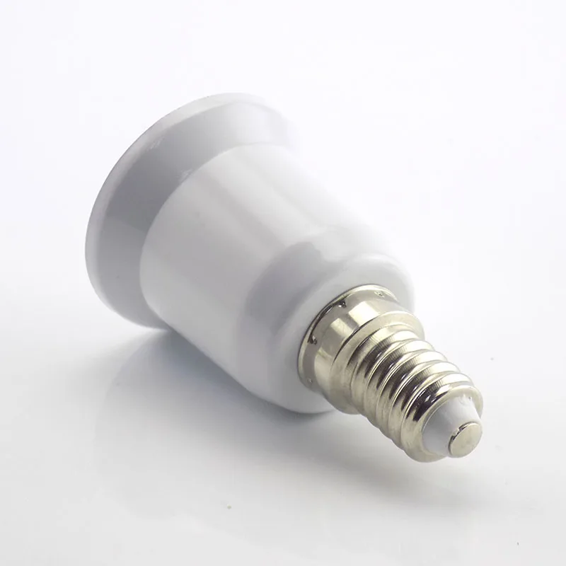 1 шт. E14 для E27 держатель лампы конвертер 220 V огнеупорные основного разъема постоянного тока в постоянный преобразователи лампочка для подключения адаптера для осветительных приборов
