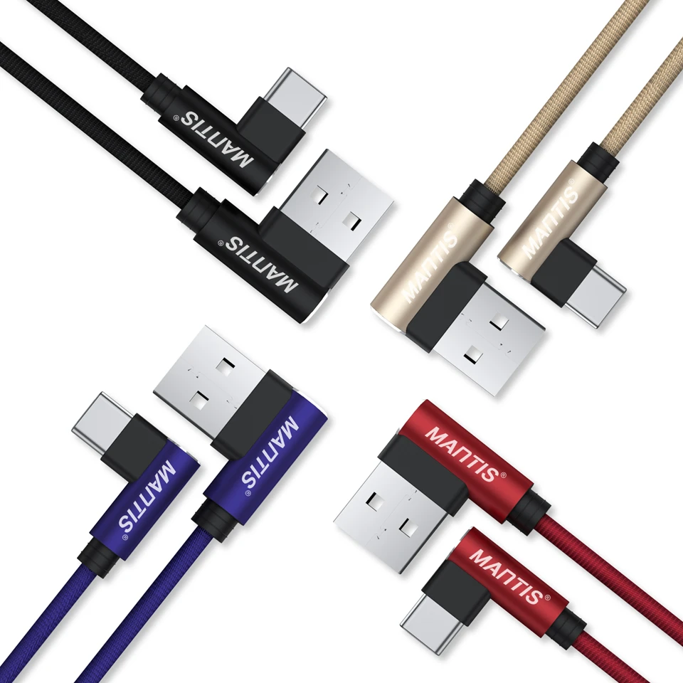 MANTIS USB Type C Cable For Samsung Huawei Xiaomi Oneplus Redmi Fast Charging USB Data Cable Android Mobile Phone Charger Cord 7
