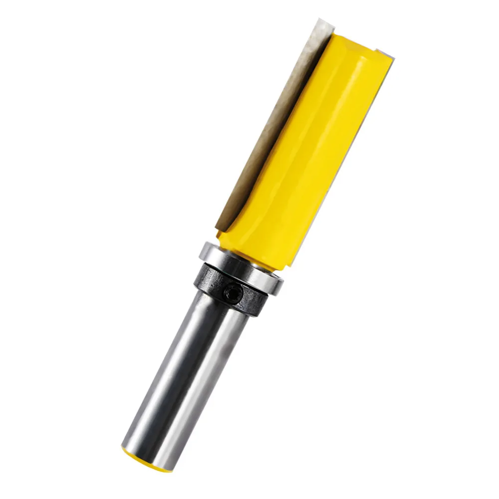 

Straight Flute Flush Trim Pattern Router Bit Cutter Top Bearing Woodworking