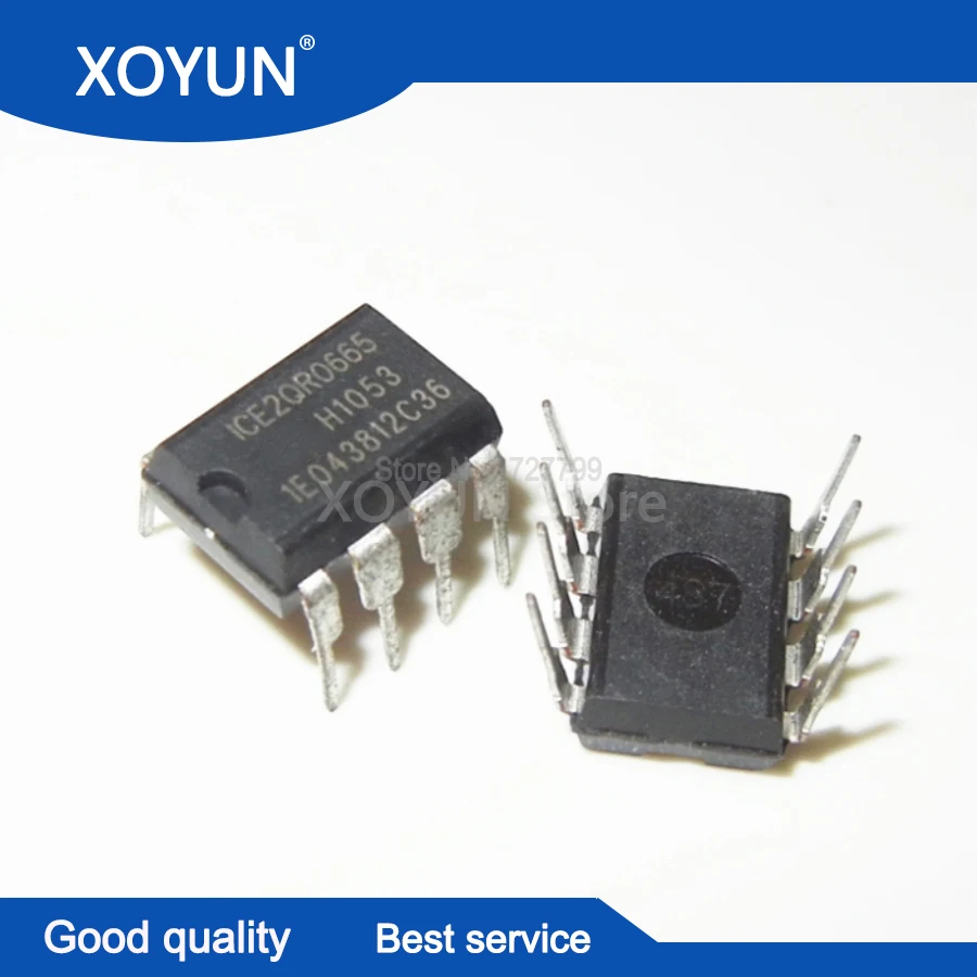 

10pcs/lot ICE2QR0665 2QR0665 DIP-8