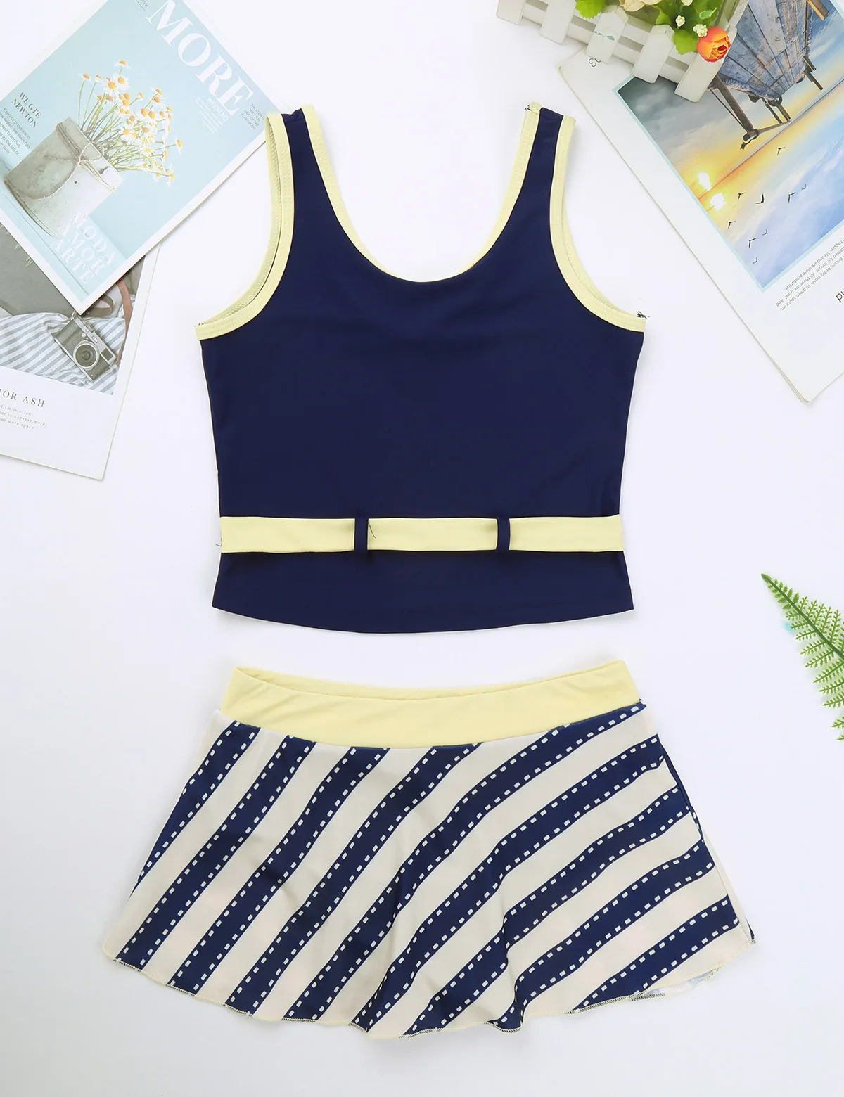 roupa de banho meninas nadar topos com