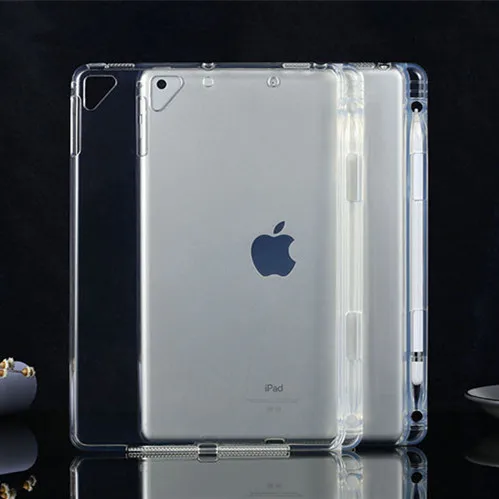 

Clear Crystal Case For Apple iPad Pro 10.5 with Pencil Holder Soft Transparent Cover for Apple iPad Pro 10.5 A1701 A1709 Funda
