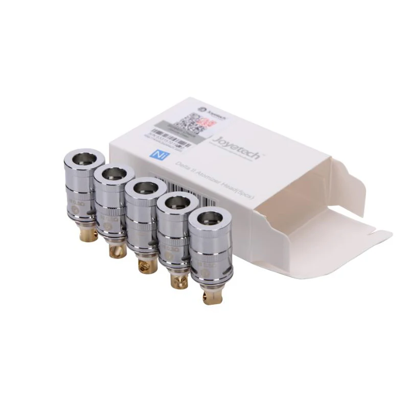 

Clearance！5pcs/lot Original Joyetech Delta II LVC-Ti/Ni Coil Head 0.3/0.5ohm Delta 2 LVC Ni 0.3ohm Ti Coil for Delta 2 Atomizer