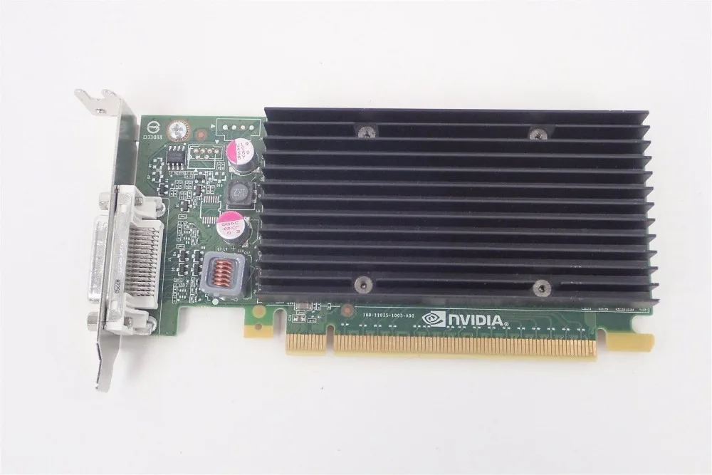 HP nVidia NVS300 512MB x16 PCI-E Dual Screen Video Card 632486-001  LOW PROFILE 