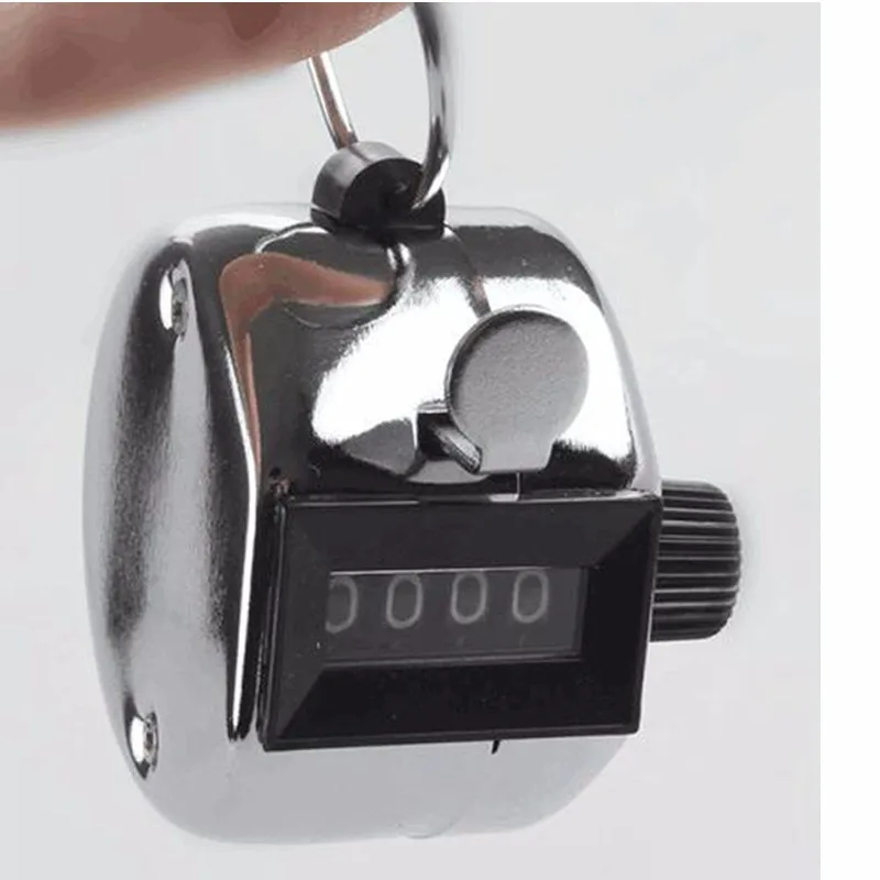 Free shipping, mini press manual counter, metal housing human traffic