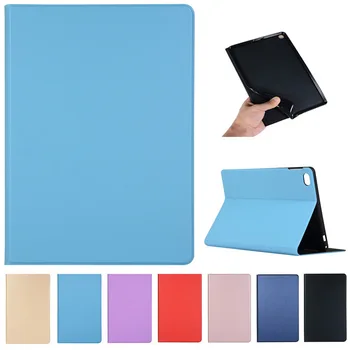 

Soft Back Leather Case for Samsung Galaxy Tab A 2019 SM-T510 SM-T515 T510 T515 Stand cover for Tab A 10.1 2019 case+film+pen