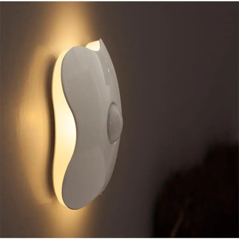 

LightInBox Auto Motion Light Sensor Induction Lamp Four-leaf clover creative shape Fashion Human Motion Sensor led Night Light