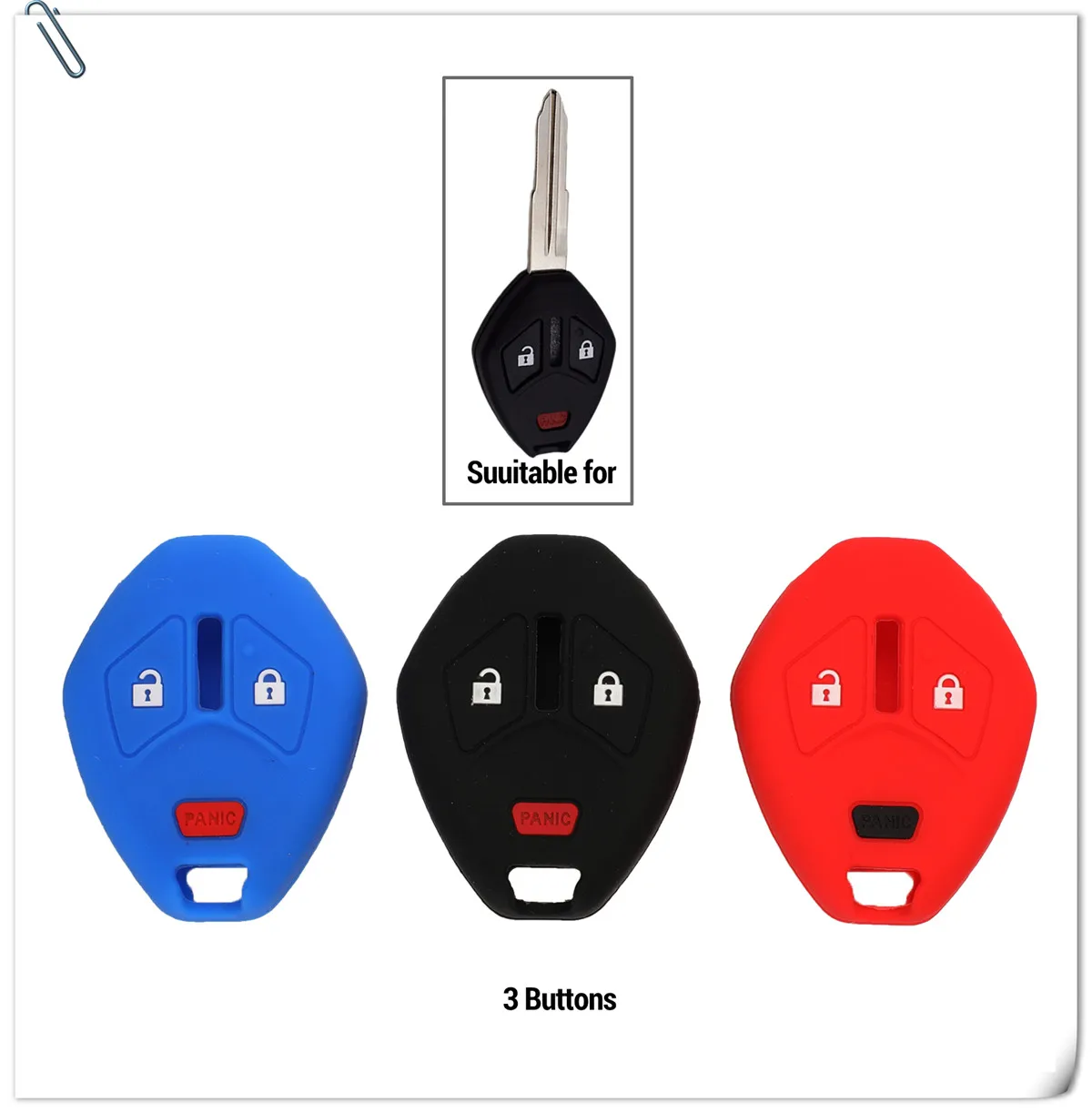 Keyforkess 30 pz/lotto gomma di Silicone chiave fob Scase per Mitsubishi Eclipse Galant Lancer Raider sforzo Outlander copertura a distanza 7 Keyforkess 30 pz/lotto gomma di Silicone chiave fob Scase per Mitsubishi Eclipse Galant Lancer Raider sforzo Outlander copertura a distanza -