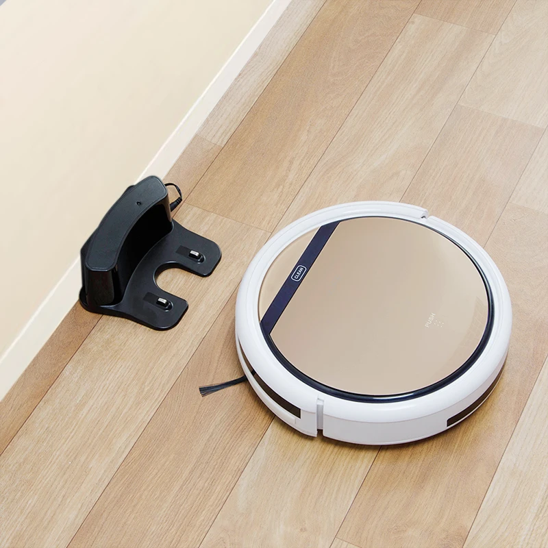 Fashion ILIFE V5S 2 in 1 Robotic Vacuum Cleaner Household Cleaning Rechargeable Smart Sweeping Robot Powerful Suction Low Noise