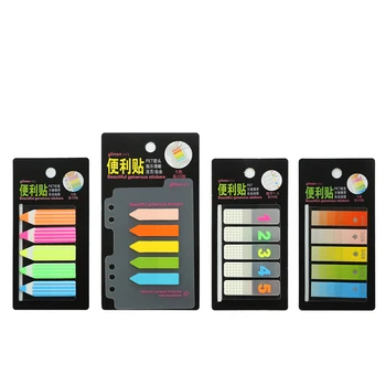 

Candy Color Translucent sticky notes Cute Kawaii Page Bookmarker Index Tabs Flags Sticky Note Post Office & School Supplies