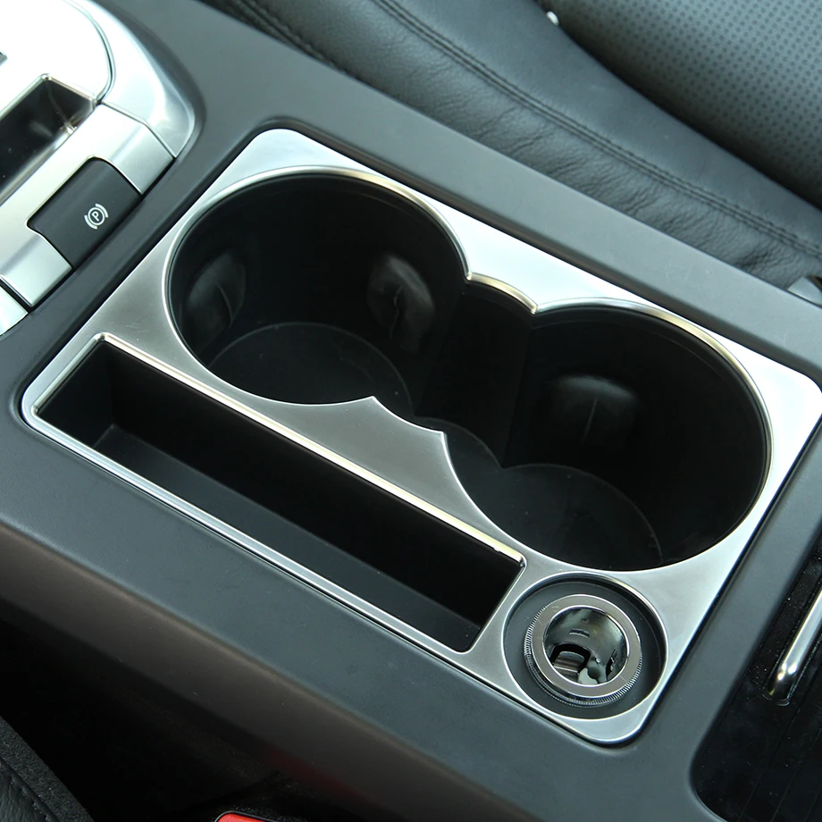 Автомобильный интерьер ABS хромированные аксессуары декоративная рамка для Land Rover Discovery Sport подстаканник накладка