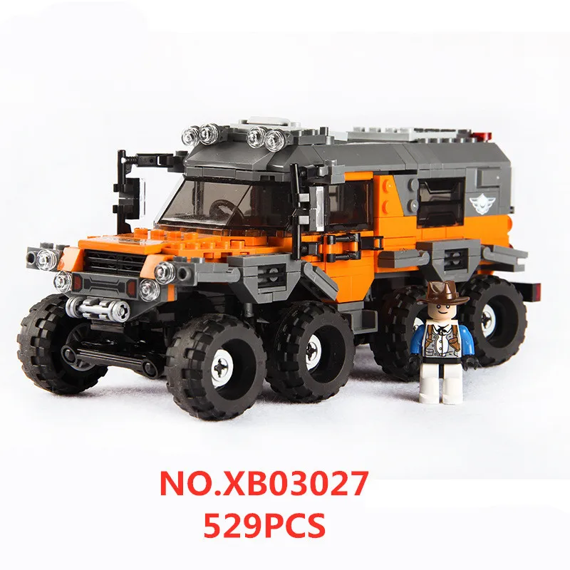 City Car Series 03027 Model All Terrain Vehicle Building Blocks Educational Bricks Toys Gift For Children Compatible With Legoed