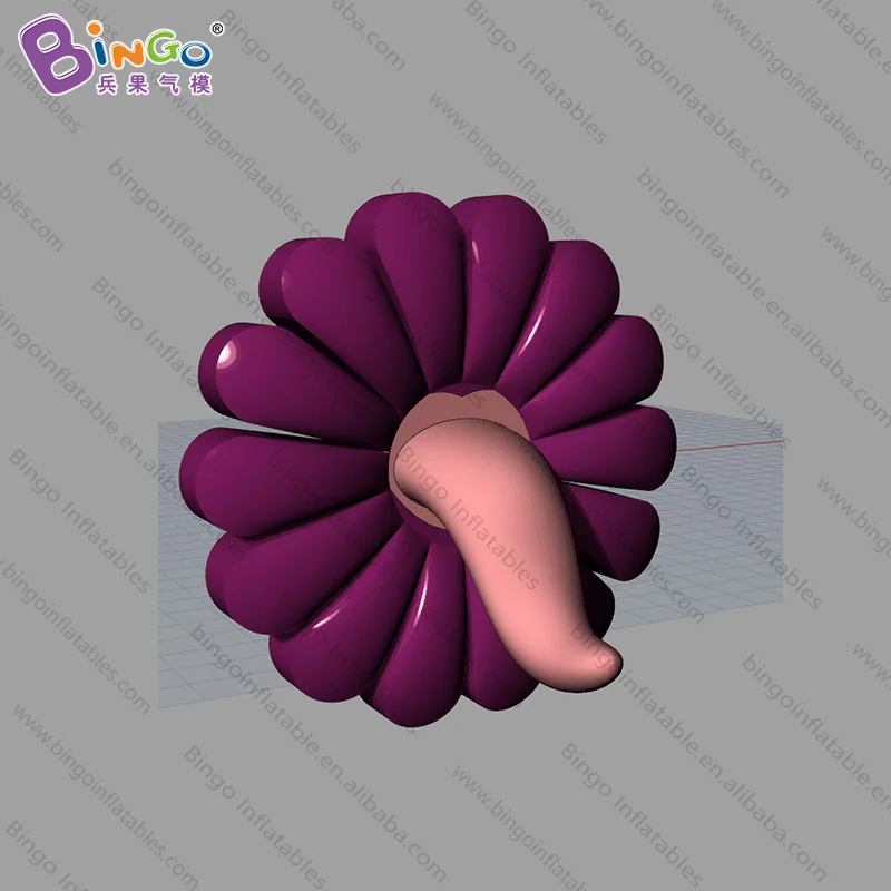 

7ft/2mts inflatable Cannibal flower / inflatable flower with tongue -toy