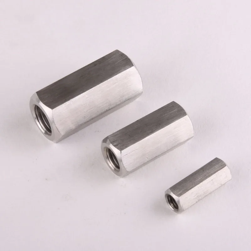 1PCS 304 Stainless Steel Hex Nut Screw Extension Connector For