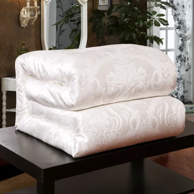 

Svetanya Hand-made Natural Mulberry Silk Kapok Comforter Twin Queen King Full Europe size Blanket Quilt Plaid Bedding Filler