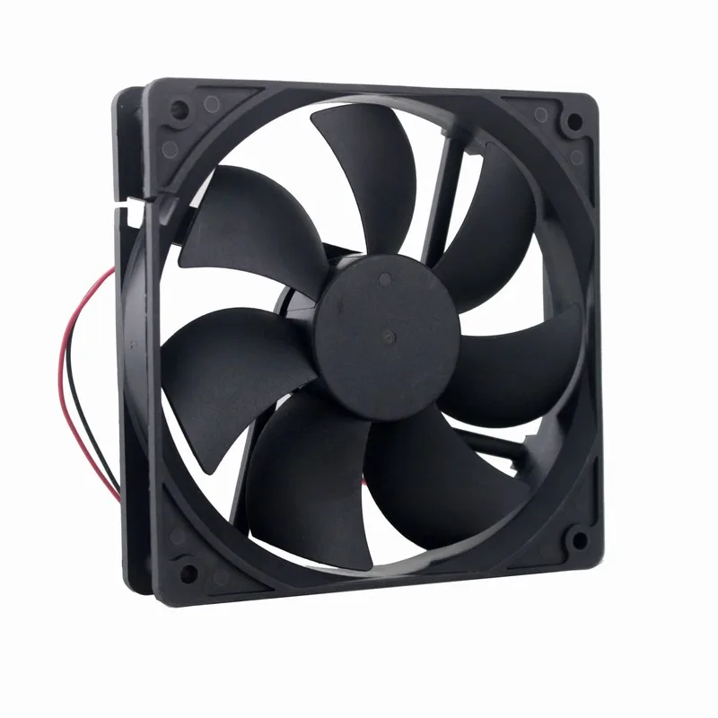 Gdstime 10 шт. 12 см кулер постоянного тока 5 в с высоким потоком воздуха 120x120x25 мм 12025