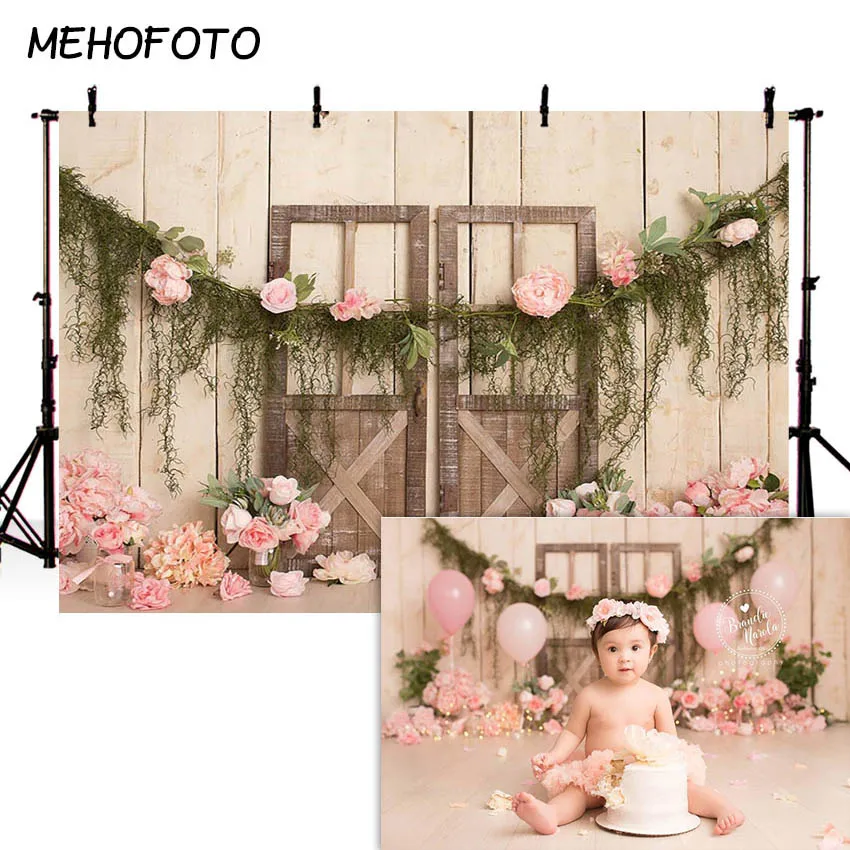 MEHOFOTO Новорожденный ребенок фон для фотосъемки детский душ день рождения фон для фото на вечеринке дети фоны для фотостудии - Цвет: Бордовый